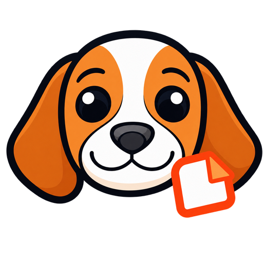 Happy BeaglePDF beagle logo
